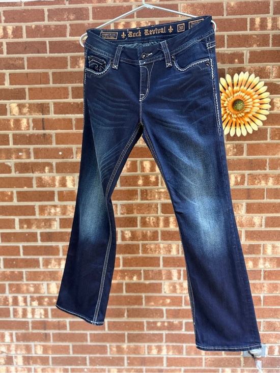 Rock Revival Denim - Rock Revival Exclusive Sequins Jacklyn Women’s Jean Size 30x32